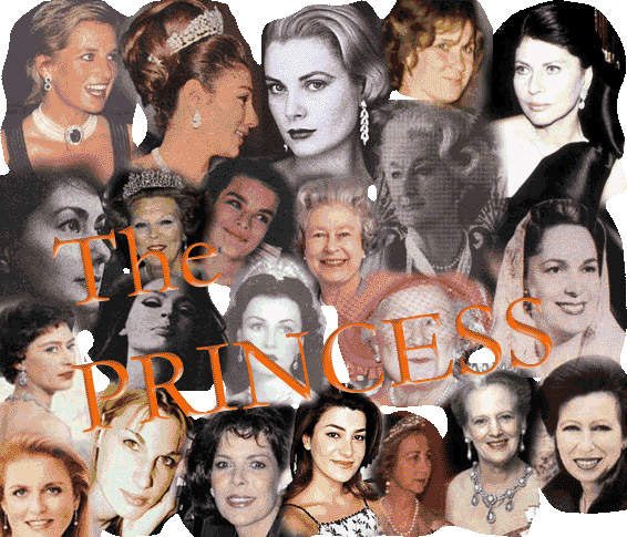 princes and princesses of the world. THE PRINCESSES OF THE WORLD